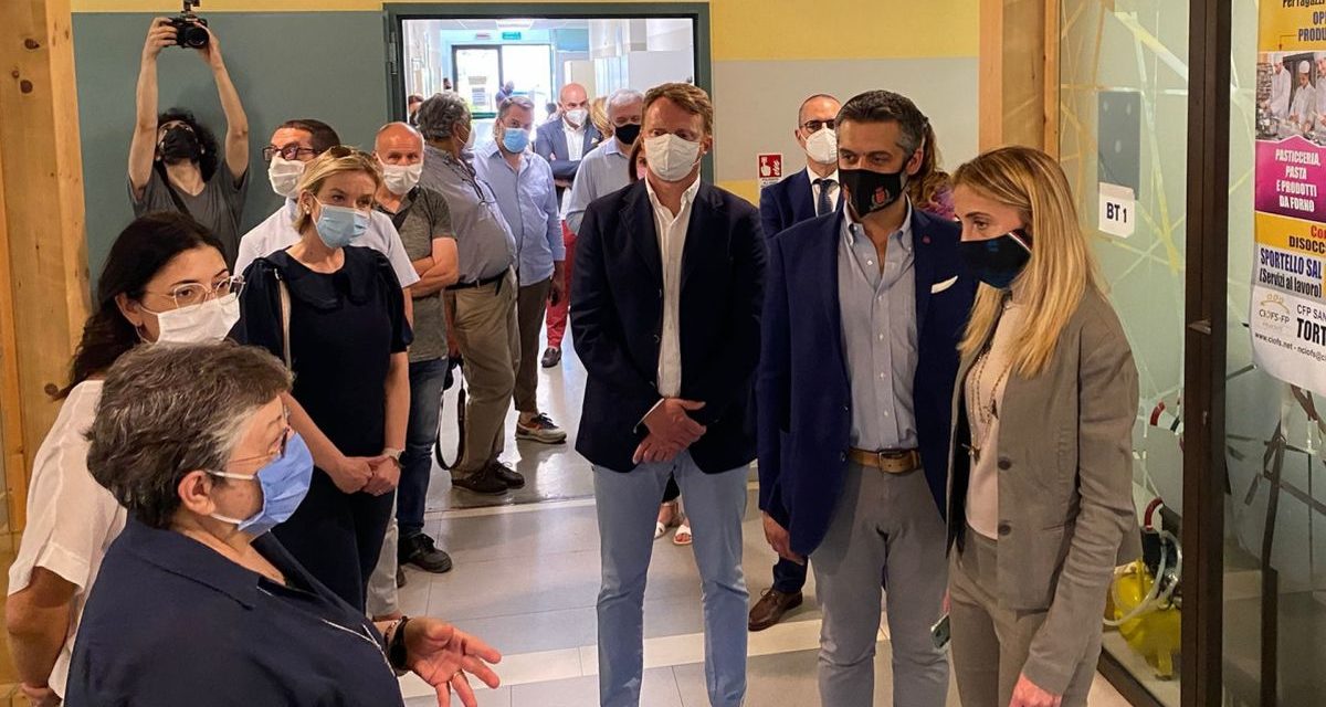 L’Assessore Regionale all’istruzione Elena Chiorino in visita a Tortona