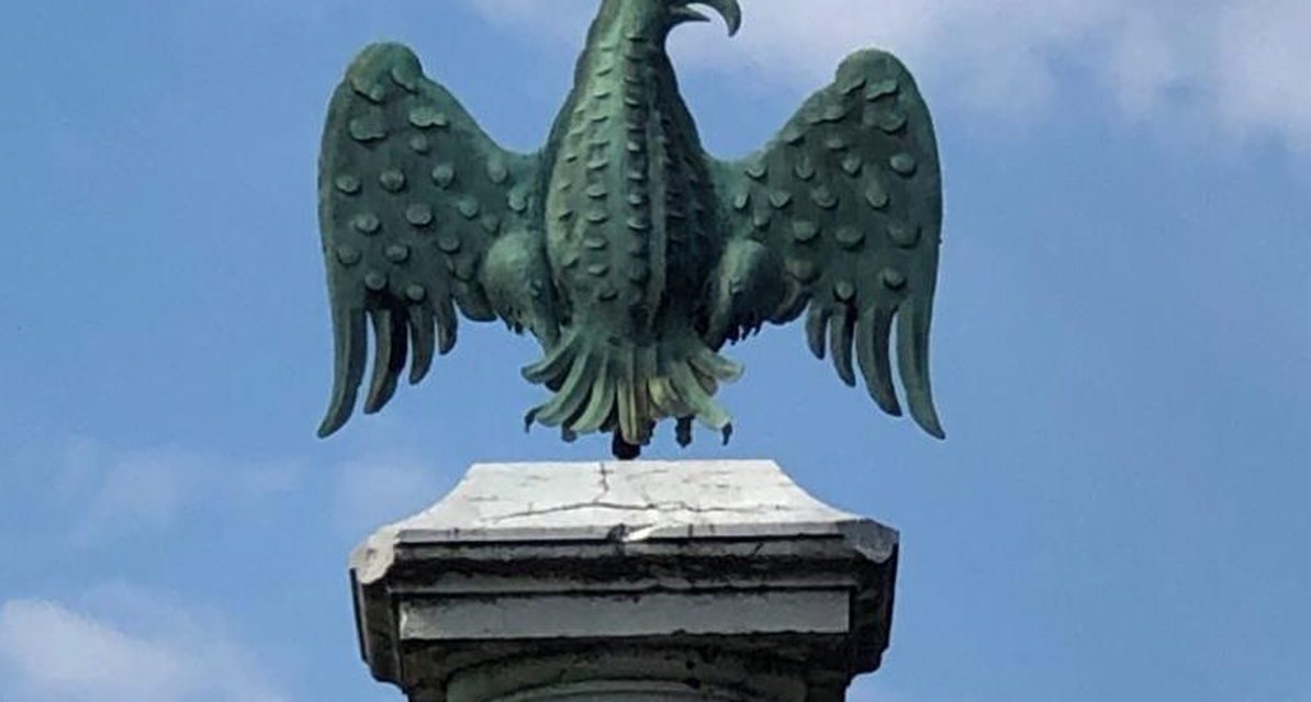 Restaurata la colonna di Marengo ad Alessandria, domenica la cerimonia