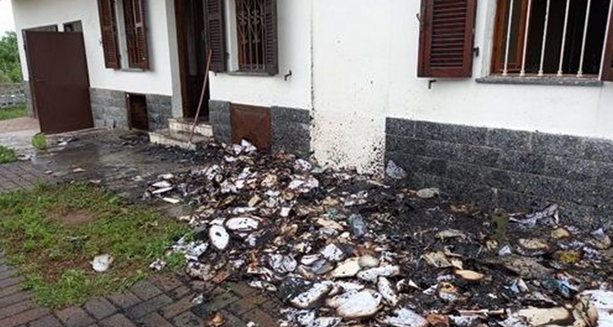 I Carabinieri della Compagnia di Casale denunciano un uomo per questo incendio doloso