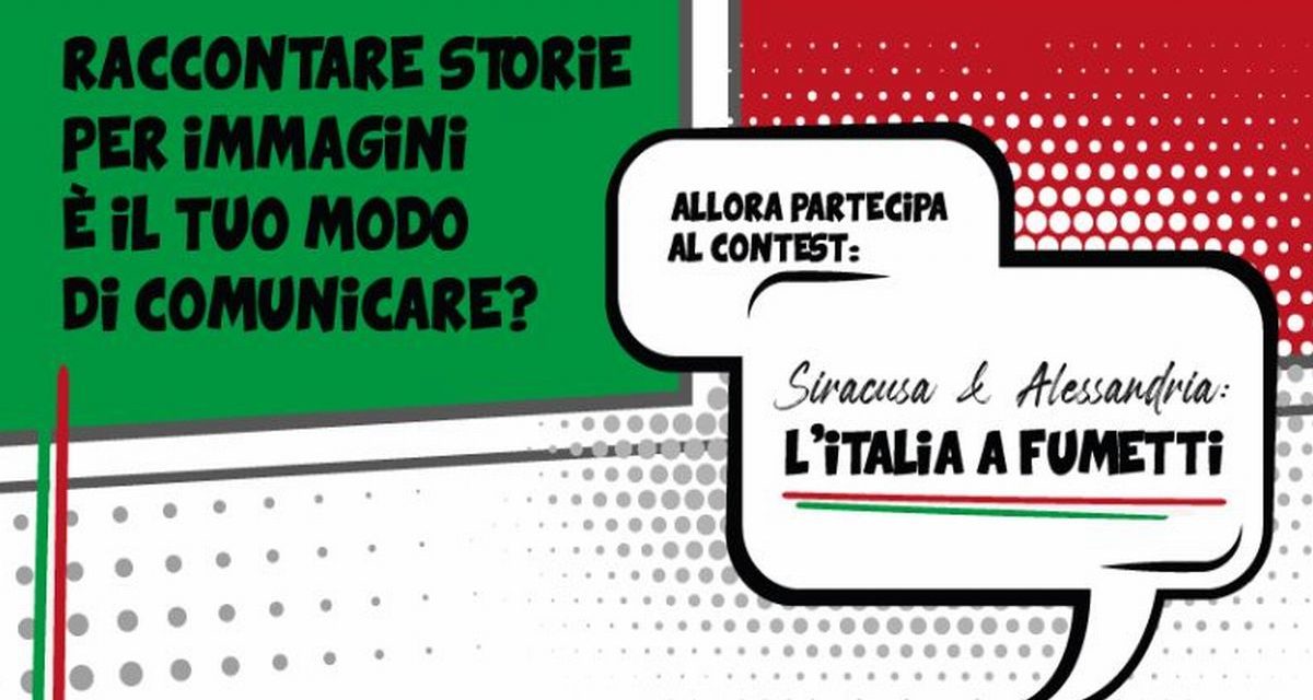 Siracusa & Alessandria, l’Italia a Fumetti in un premio Letterario