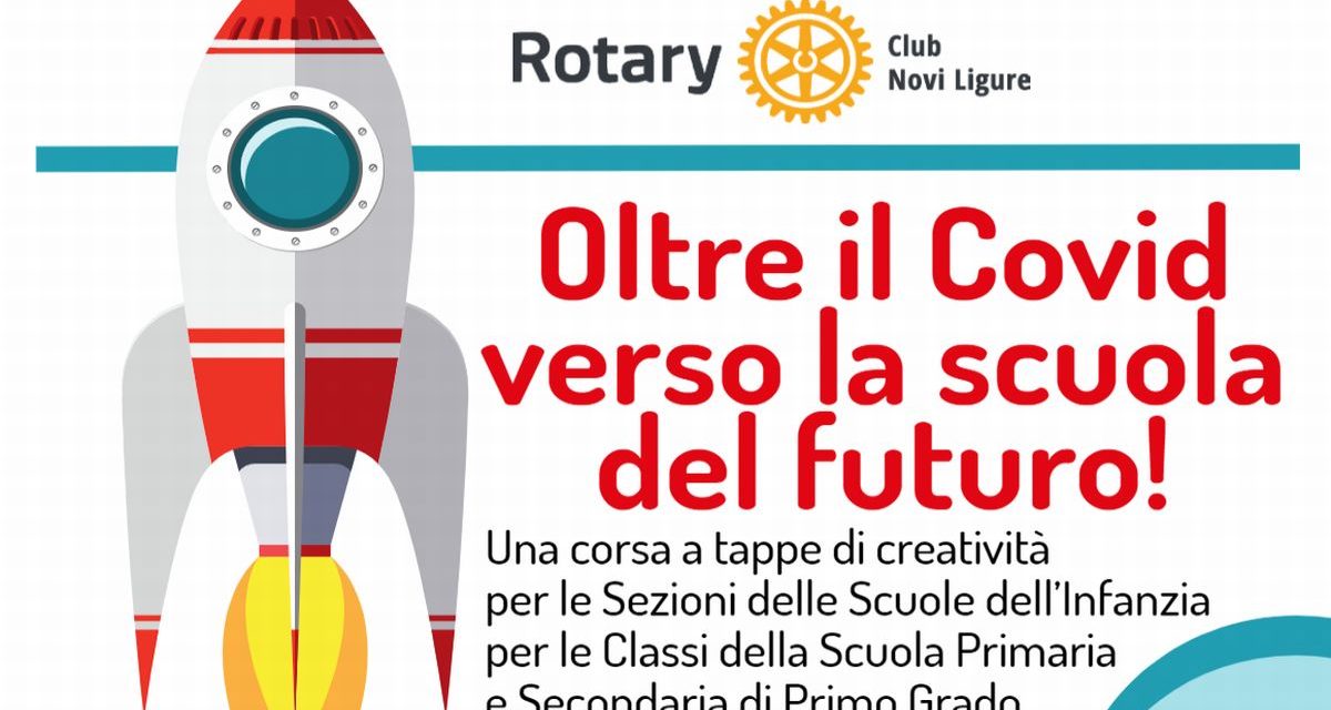 Grazie al Rotary di Novi ecco elaborati, video e disegni creati dagli studenti per “scacciare” l’incubo del Covid