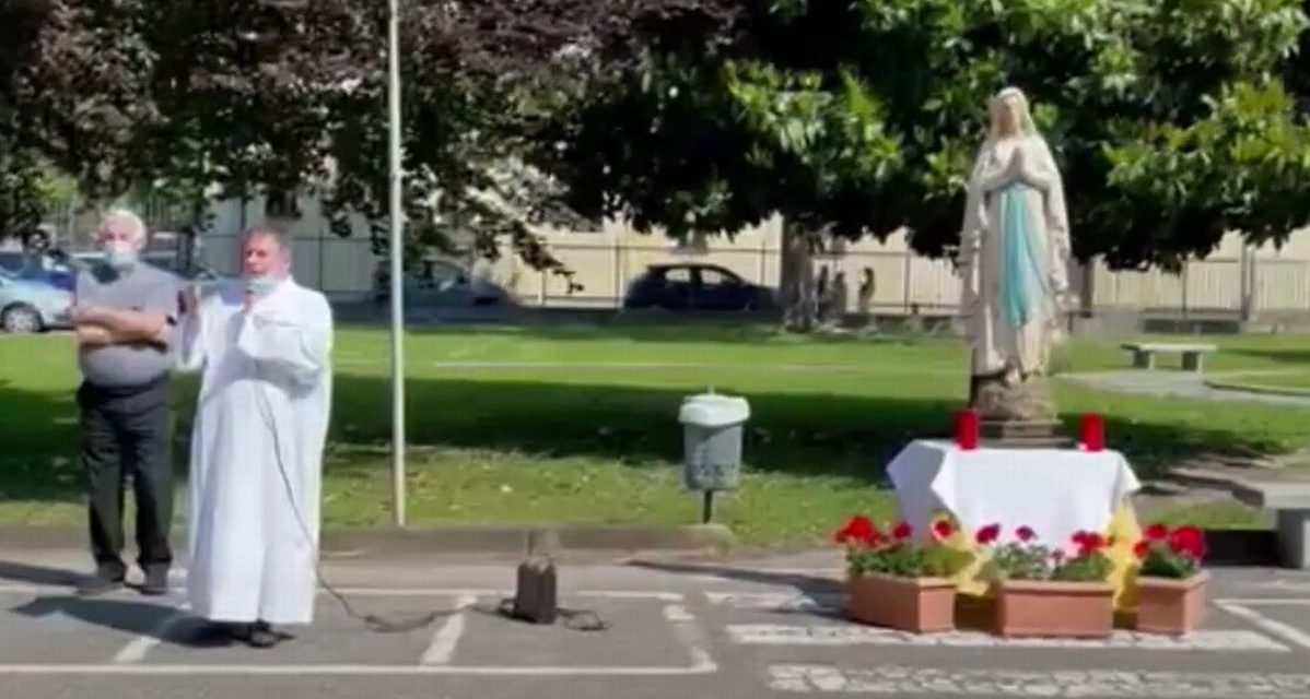 Al Mater Dei di Tortona concluso il Mese Mariano con ospiti e operatori