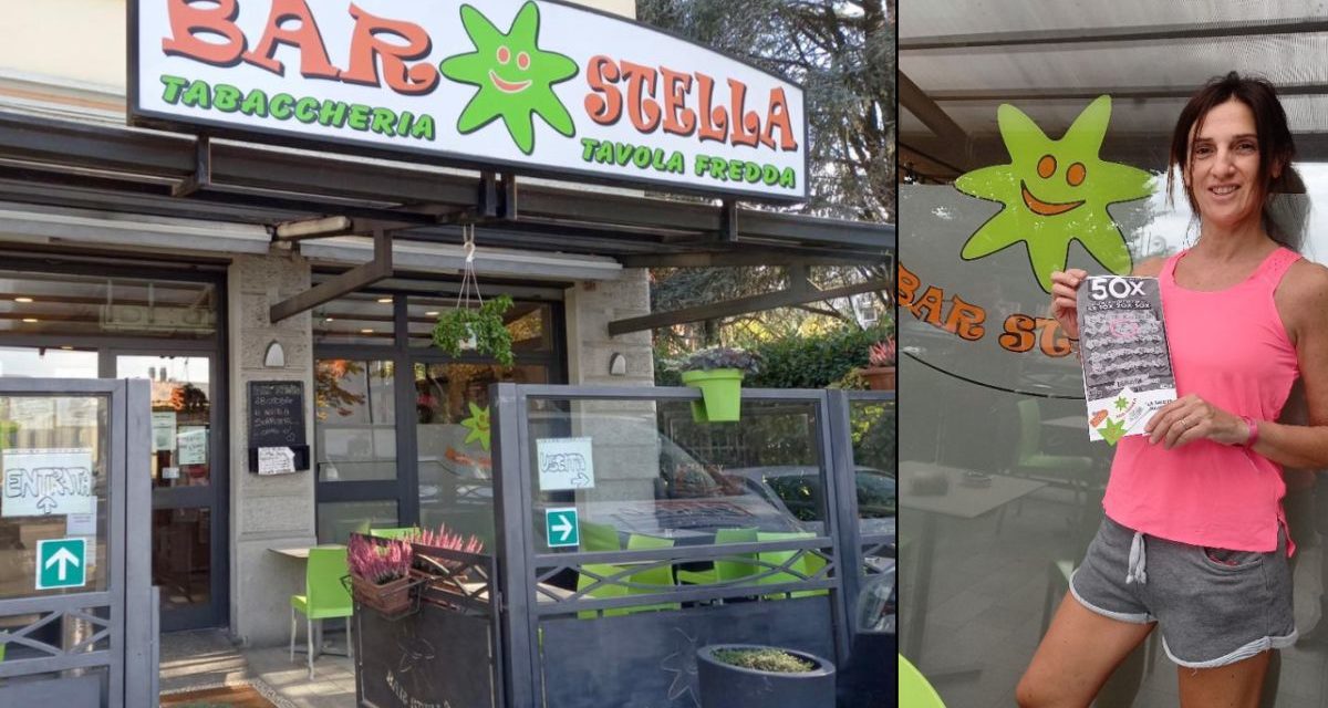 Baciato dalla fortuna al bar Stella di Tortona: gioca 10 euro e ne vince 100mila