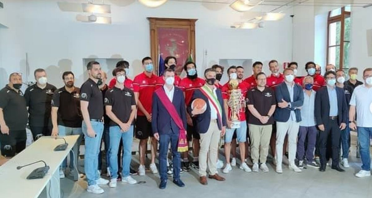 Il Comune ha ringraziato il Derthona basket per la promozione in Serie A