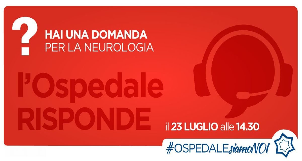 L’ospedale di Alessandria risponde: domani in diretta la Neurologia