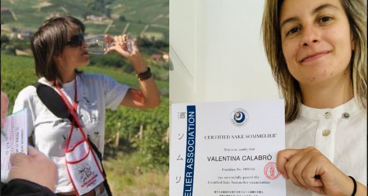 La Tortonese Valentina Calabrò é diventata sommelier   con un diploma da Londra