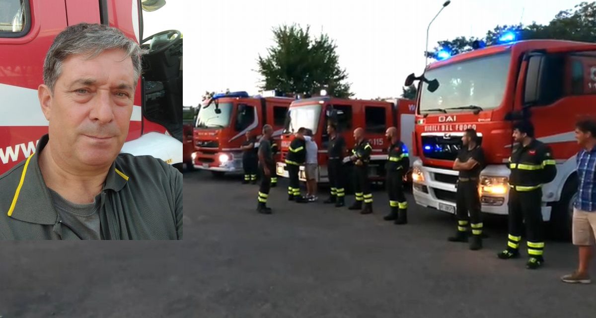 Gian Piero Ferasin va in pensione, Tortona rimane senza un grande pompiere