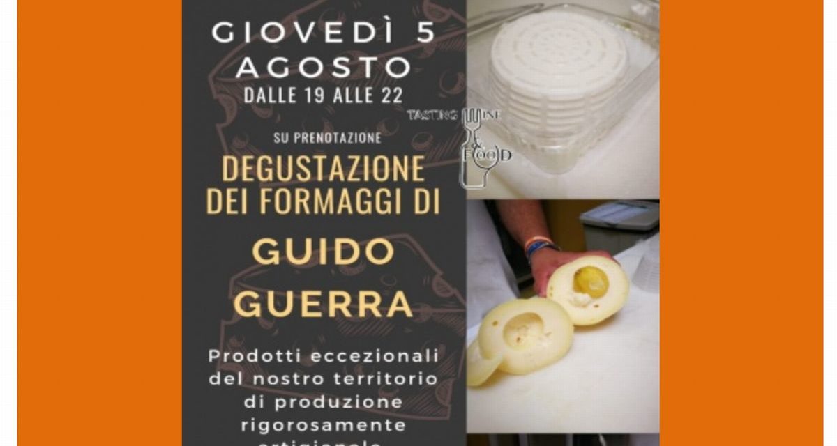 Giovedì a Carbonara Scrivia una degustazione di formaggi artigianali di Slow Food, prenotatevi