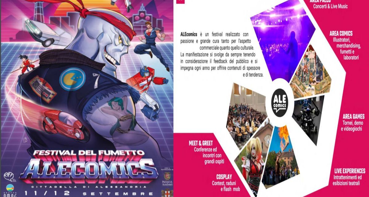 Ad Alessandria nel week end c’é “Ale comics” con una marea di iniziative