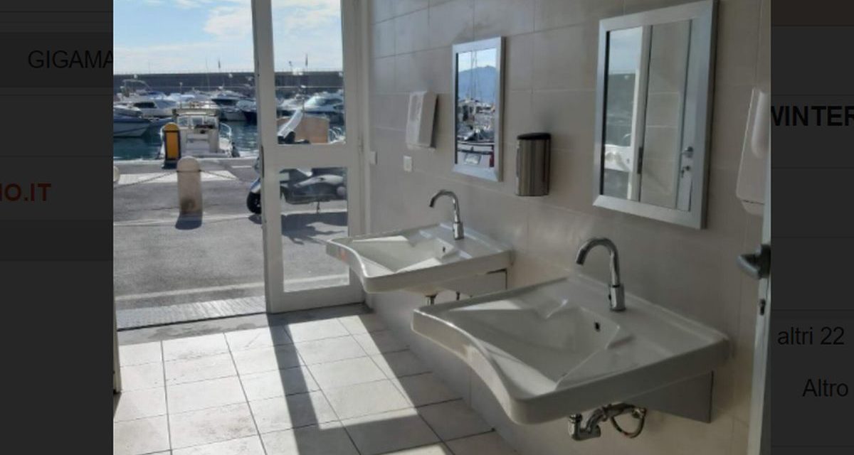 Nuovi bagni pubblici a Bordighera