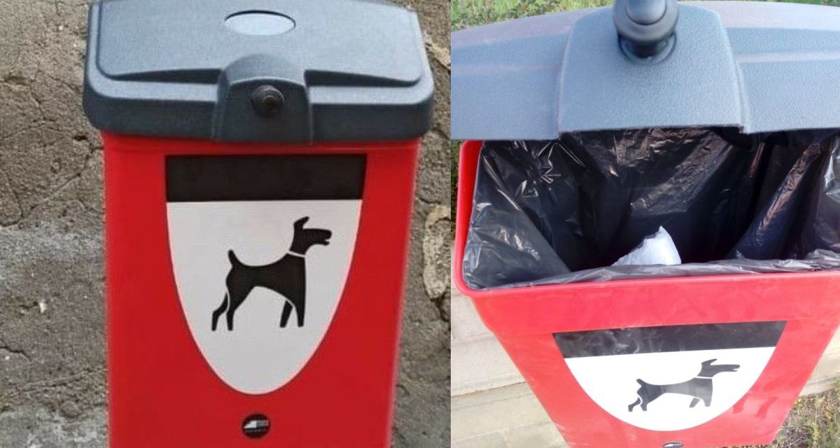 Comune di Novi e Gestione Ambiente installano una marea di cestini per deiezioni canine
