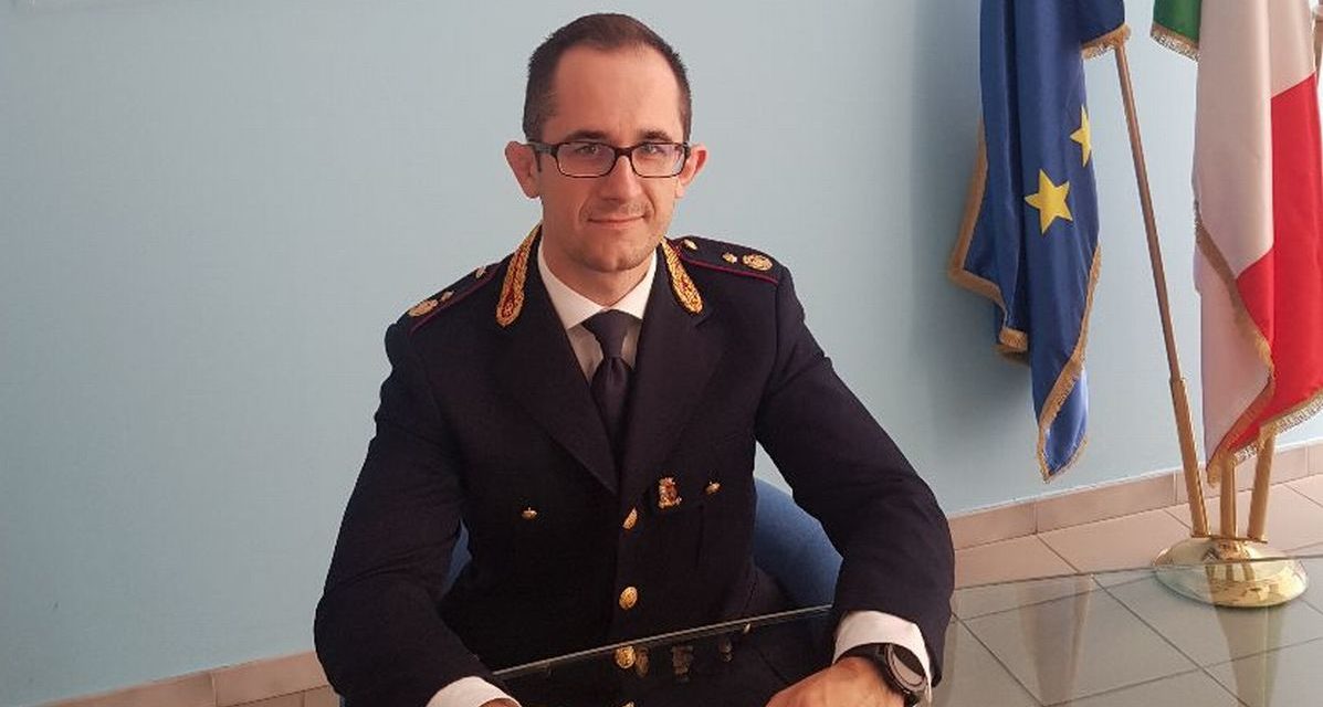 Riccardo Calcagno nuovo dirigente della “Mobile” di Alessandria