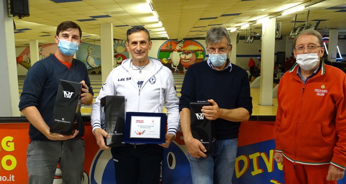 Bowling, i risultati del “14° Memorial Generale, uno strike per Croce Rossa di Diano Marina”