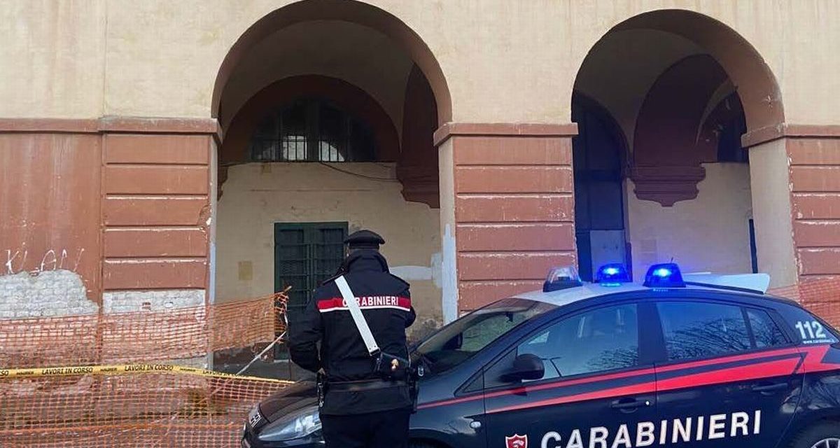 L’ex caserma Giorgi a Novi Ligure occupata abusivamente da Marocchini