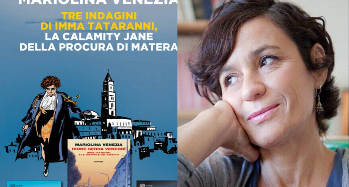 Domani ai Martedì Letterari di Sanremo Mariolina Venezia con la sua Imma Tataranni