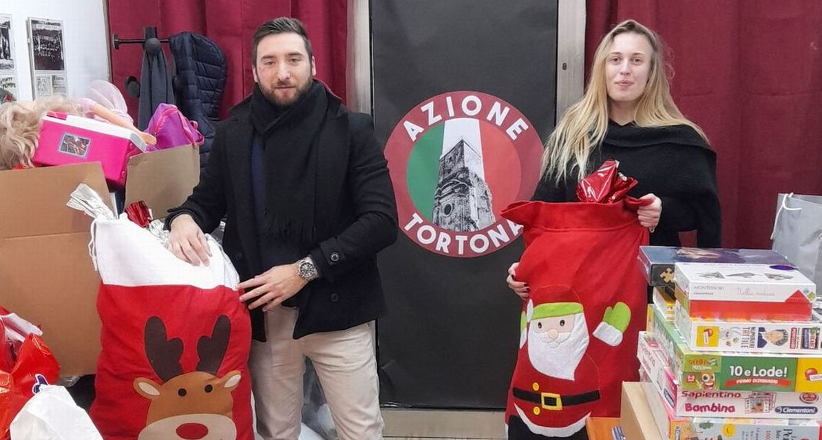 Un successo la raccolta di giocattoli di Azione Tortona per i bimbi bisognosi