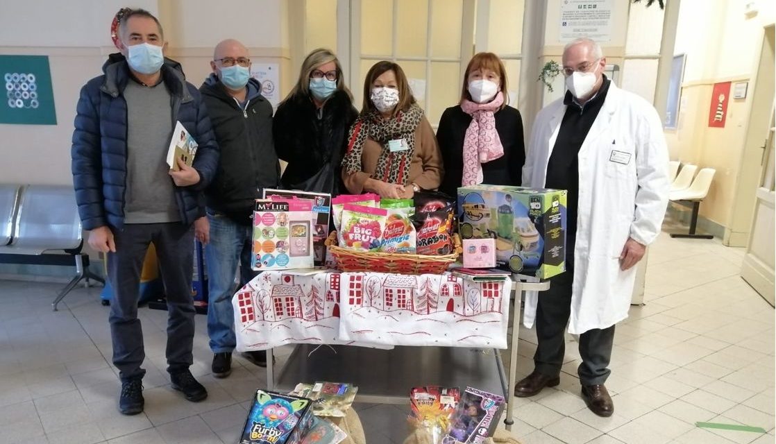 Ospedale Infantile di Alessandria: i doni della Croce Verde di Arquata Scrivia