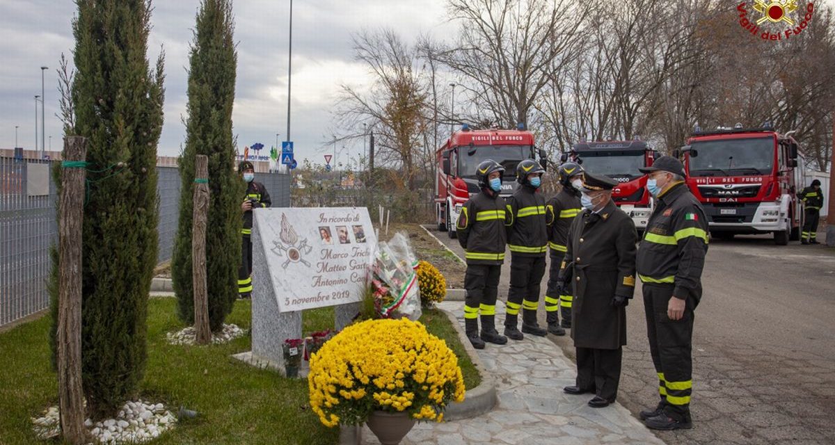 I Vigili del Fuoco di Alessandria hanno celebrato santa barbara