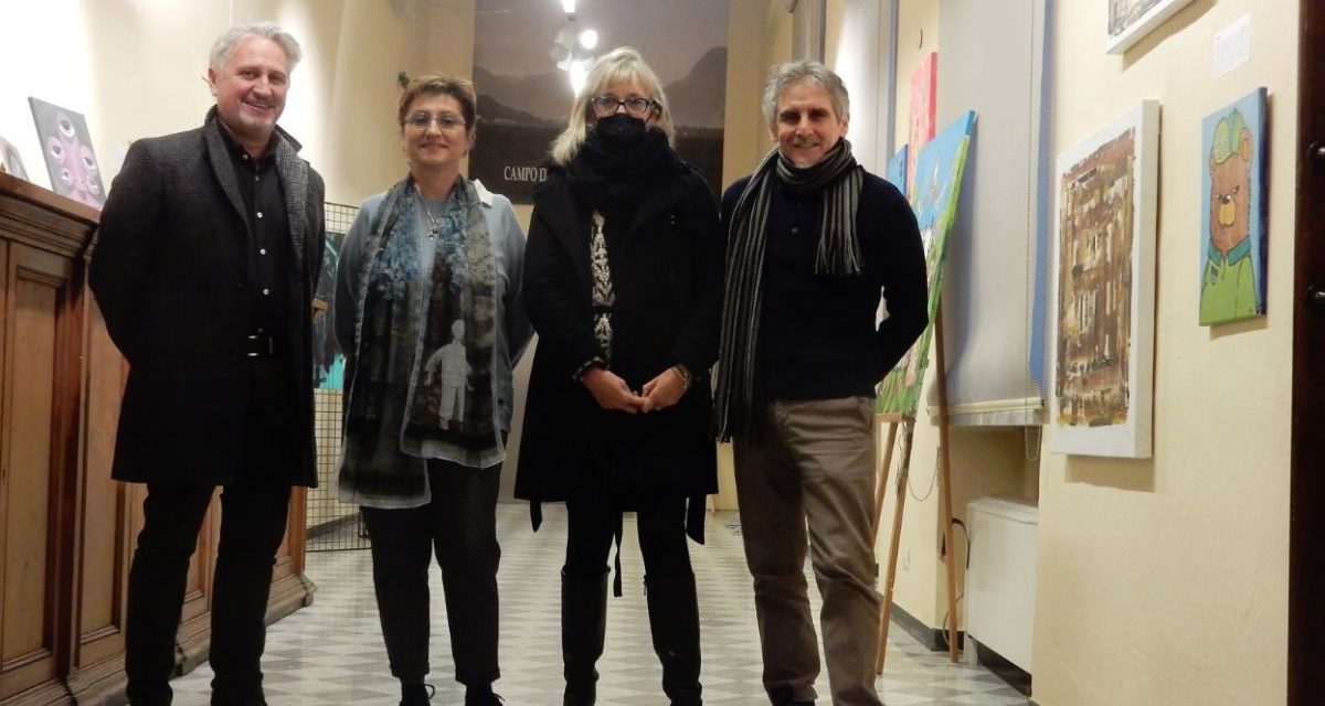 Inaugurata la Mostra Urban Art alla Biblioteca Civica di Tortona. Le immagini