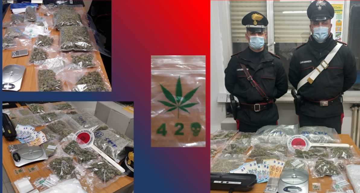 Carabinieri Sanremo: prosegue l’attività di contrasto al traffico di sostanze stupefacenti