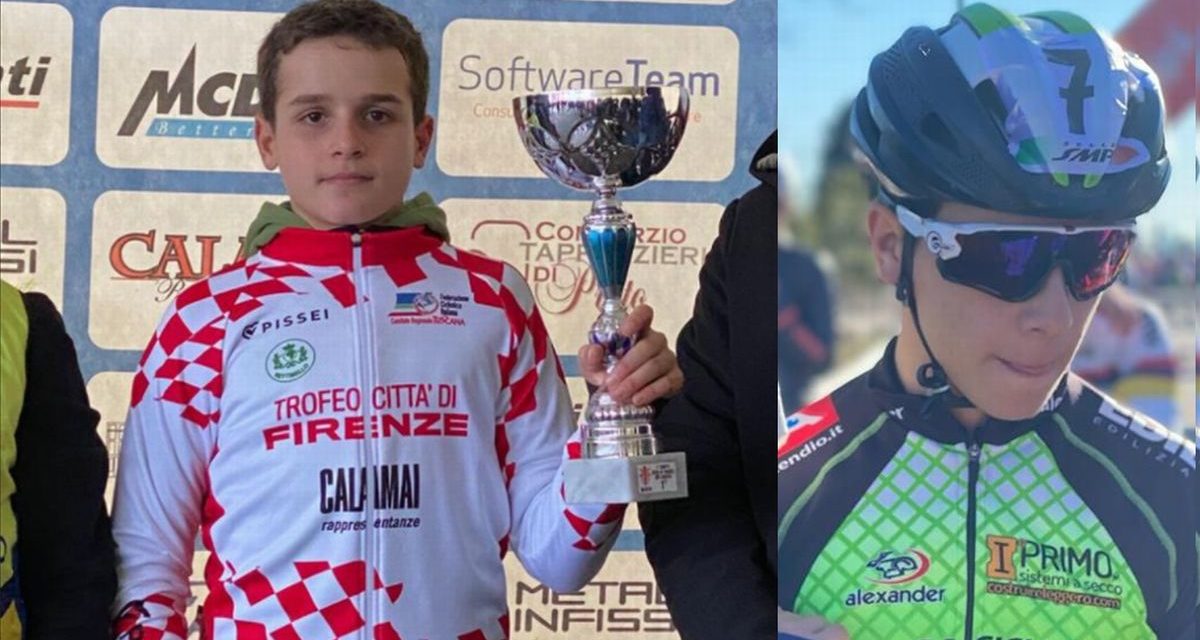 Tortonese di 12 anni terzo ai Campionati Italiani di ciclocross, 7° il fratello