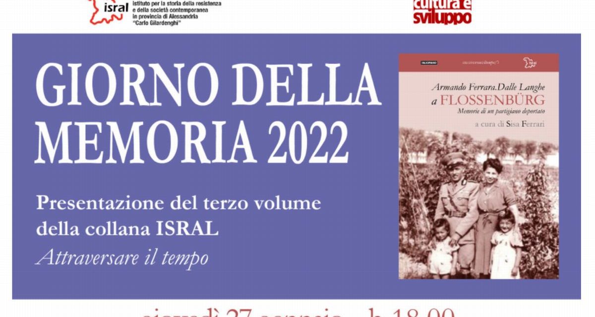 Per il Giorno della Memoria il libro che ricorda il partigiano deportato Armando Ferrara