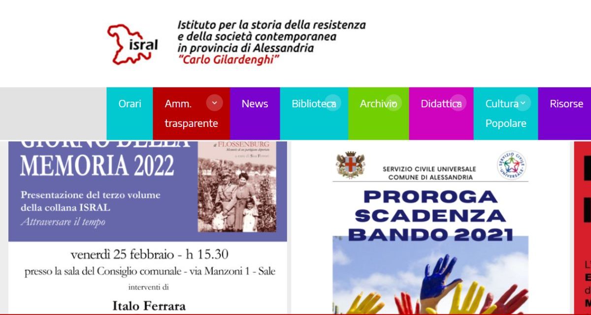 Nel mese della Liberazione al via il Progetto Carla Nespolo con la Fondazione CRA