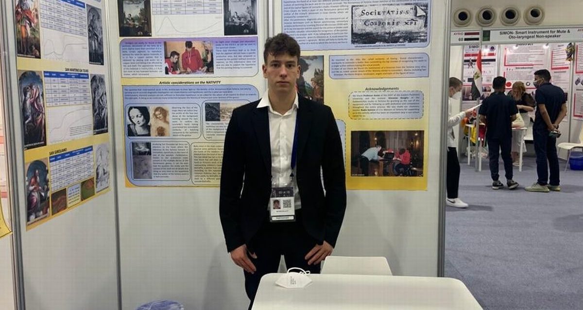 Il Tortonese Matteo Stalletti del  Marconi è a Dubai per parlare di chimica