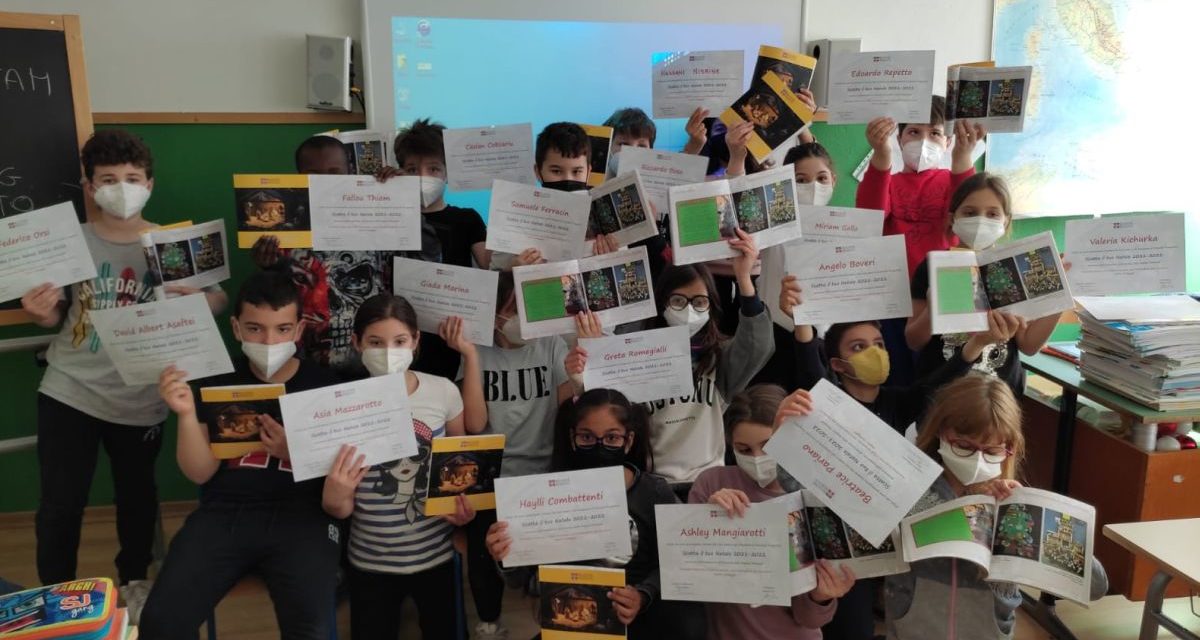 Le foto dei bambini di Carbonara Scrivia in un libro della Regione Piemonte