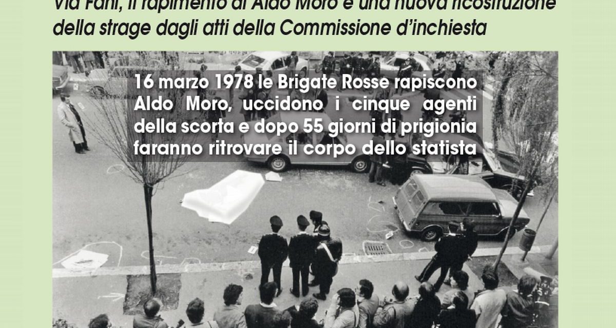 A Castelnuovo Scrivia domani sera, una nuova ricostruzione del Caso di Aldo Moro