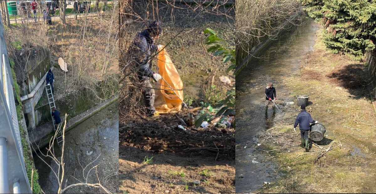 Gestione Ambiente e Comune di Tortona varano pulizie straordinarie torrenti e altro. Le immagini