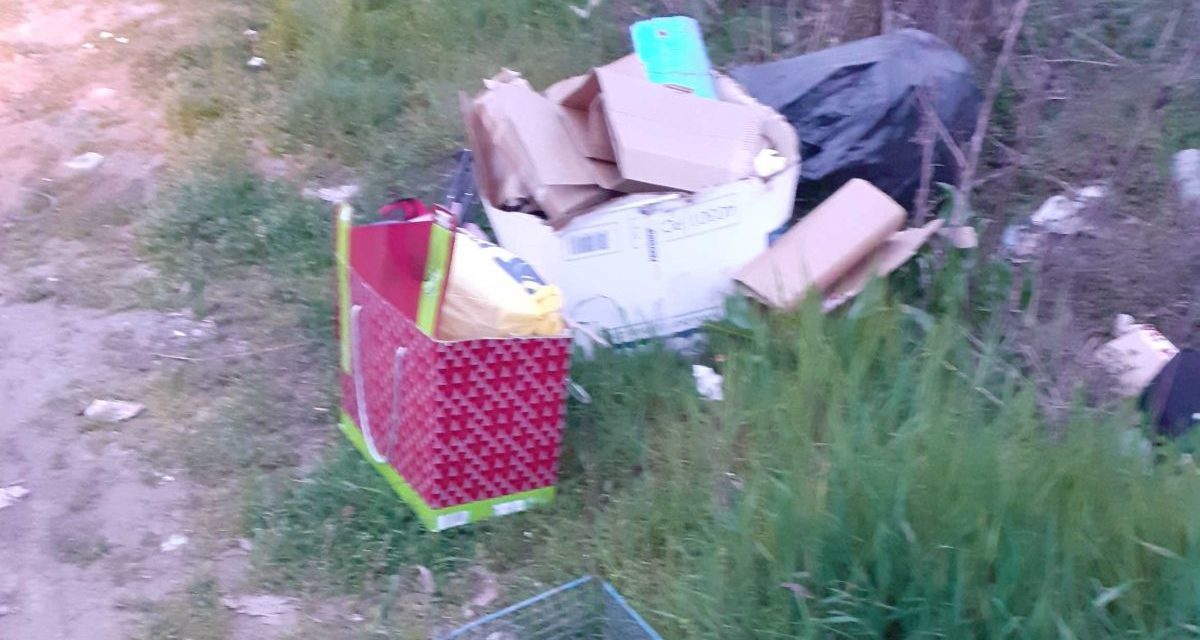 Altra multa a Novi Ligure per un uomo che ha abbandonato questi rifiuti