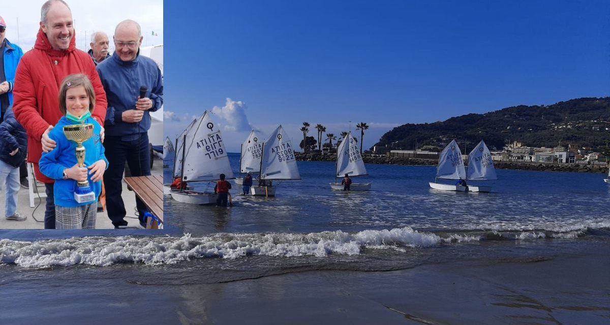 Vela, Trofeo Primavera: vittoria tra i cadetti della dianese Bianca Guglieri