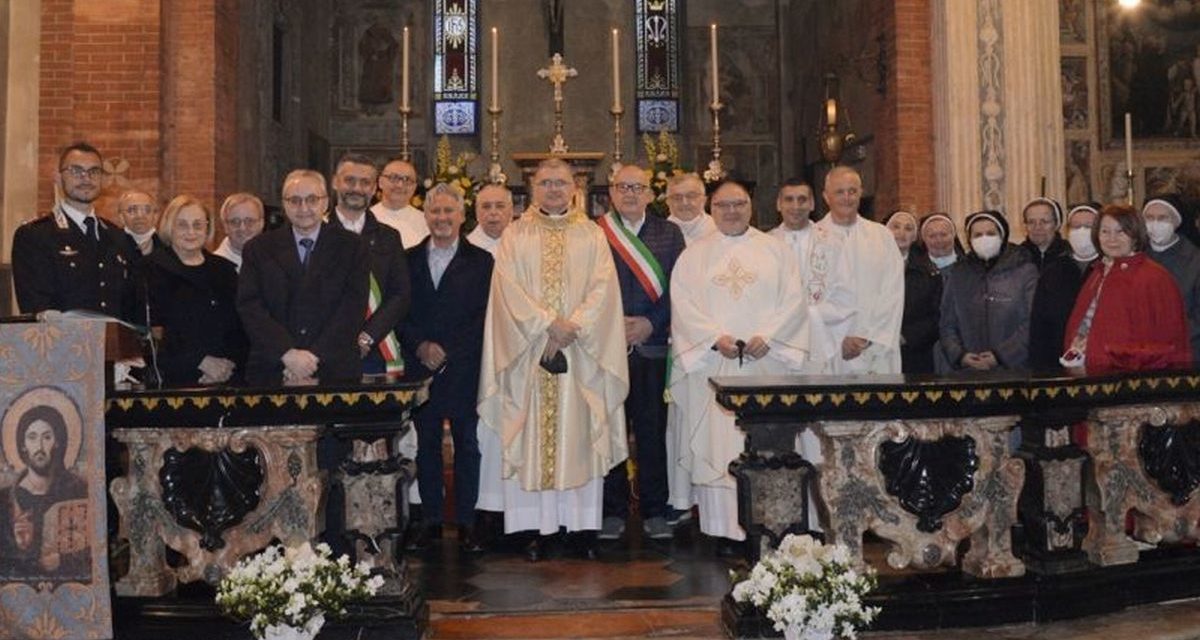 Inaugurato il fonte Battesimale di Don Orione restaurato. Le immagini