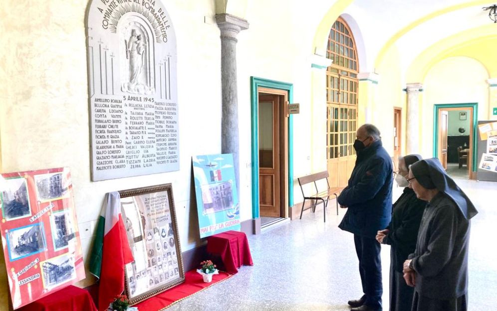 Il Sindaco di Alessandria ricorda le vittime del bombardamento in via Gagliaudo