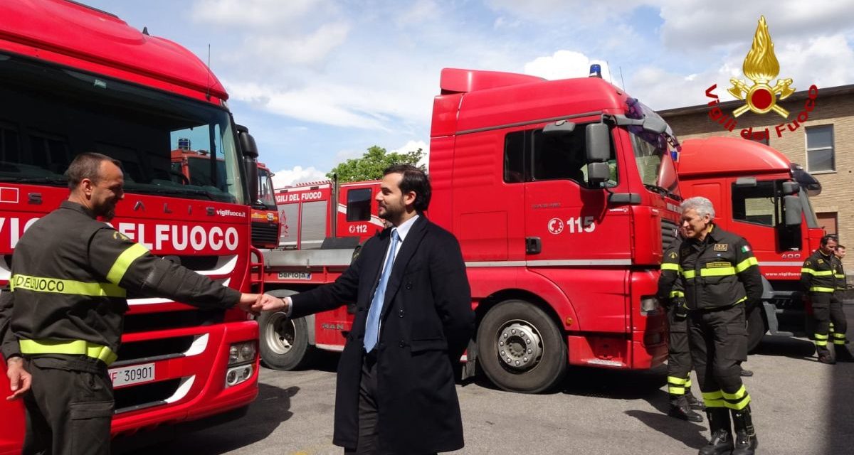 I Vigili del Fuoco di Alessandria in  Missione umanitaria in Moldavia