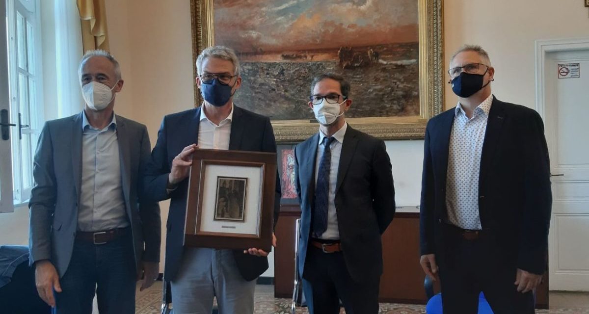 Una delegazione della Germania in visita a Bordighera