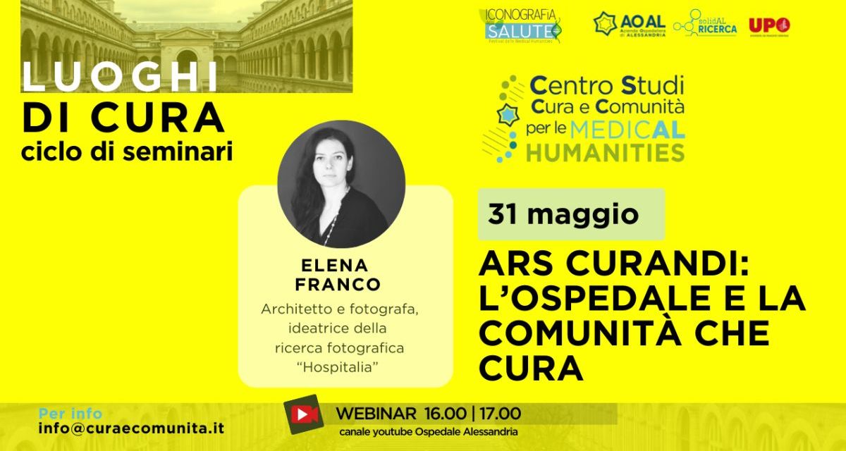 In diretta dall’Azienda Ospedaliera un seminario dedicato ai luoghi di cura