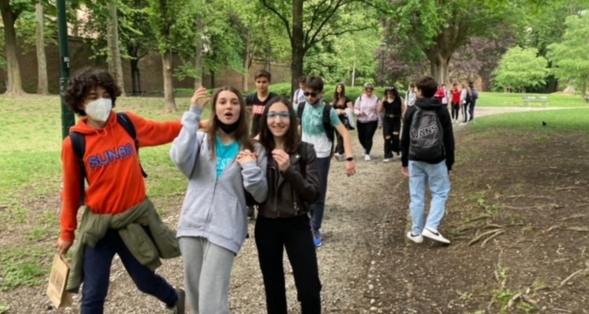 Bella gita dei ragazzi della terza Media di San Sebastiano Curone