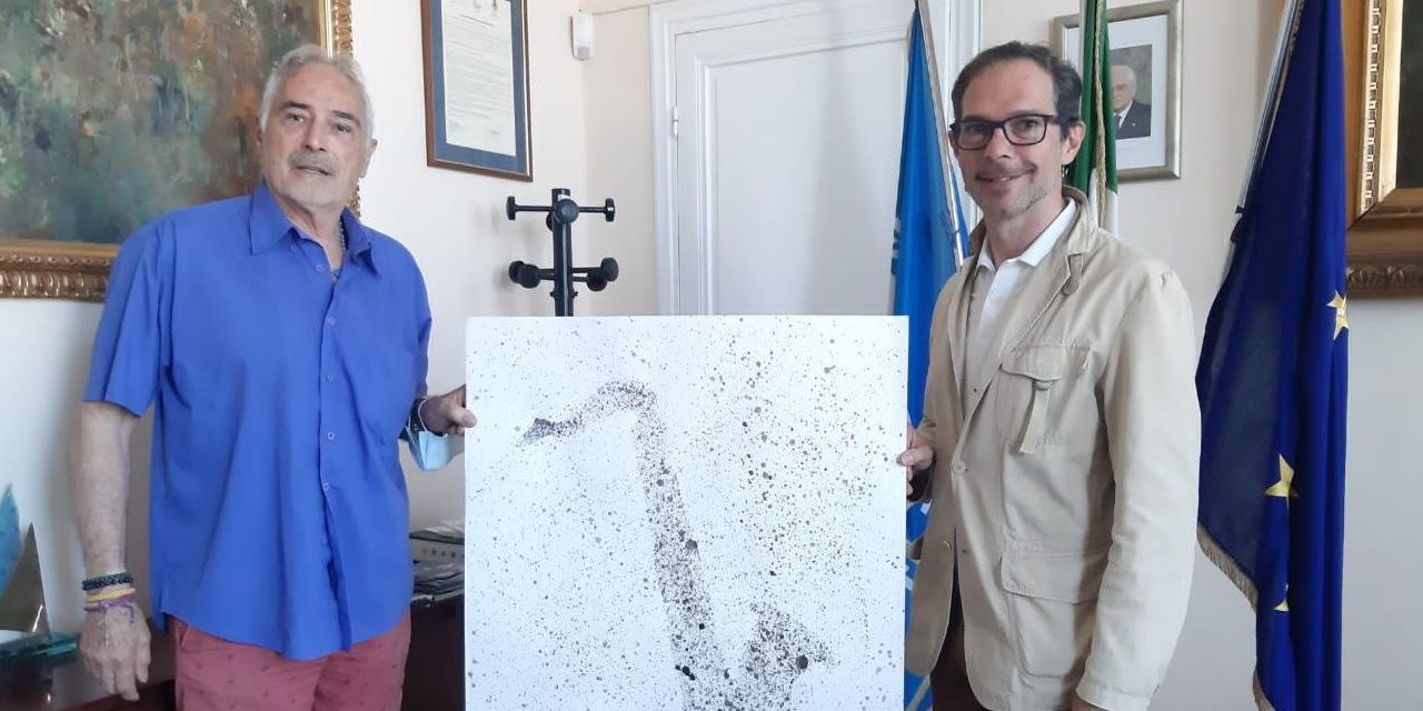 Donata l’opera “Musica” alla città di Bordighera