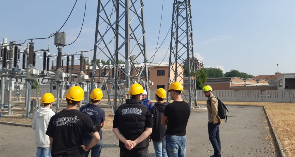 Gli studenti di Alessandria in visita all’Enel