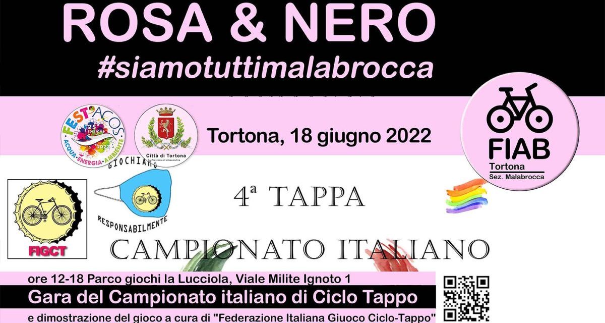 FIAB Tortona organizza ROSA & NERO #siamotuttimalabrocca, un evento per ricordare Luigi Malabrocca