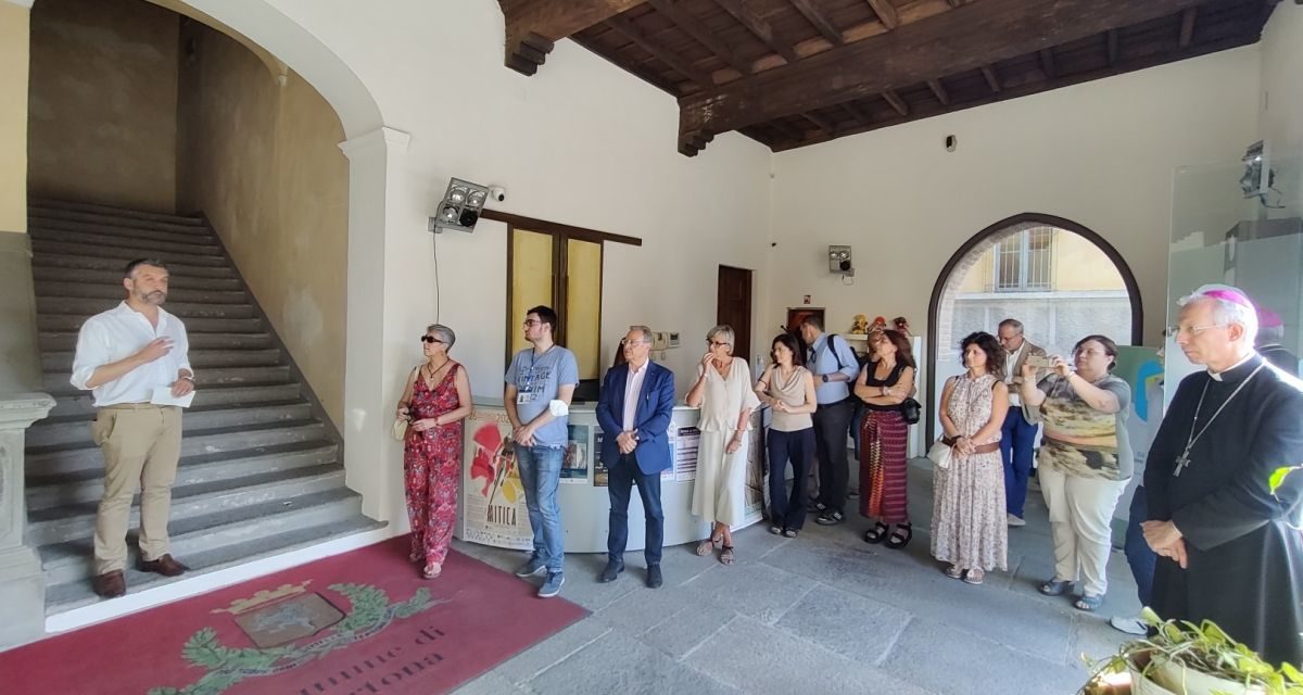 Il Sindaco Chiodi ha inaugurato la mostra “San Marziano. Tracce di cristianità a Dertona”