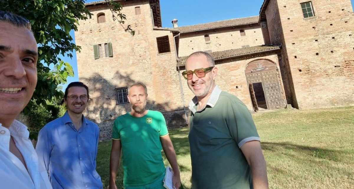 Il Castello Sforzini di Tortona inizia ad essere attivo ospitando due noti cittadini e le basi di un progetto