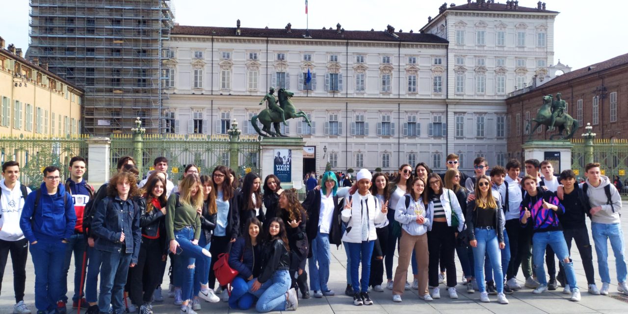 Gli studenti del Liceo Peano di Tortona in gita a Torino