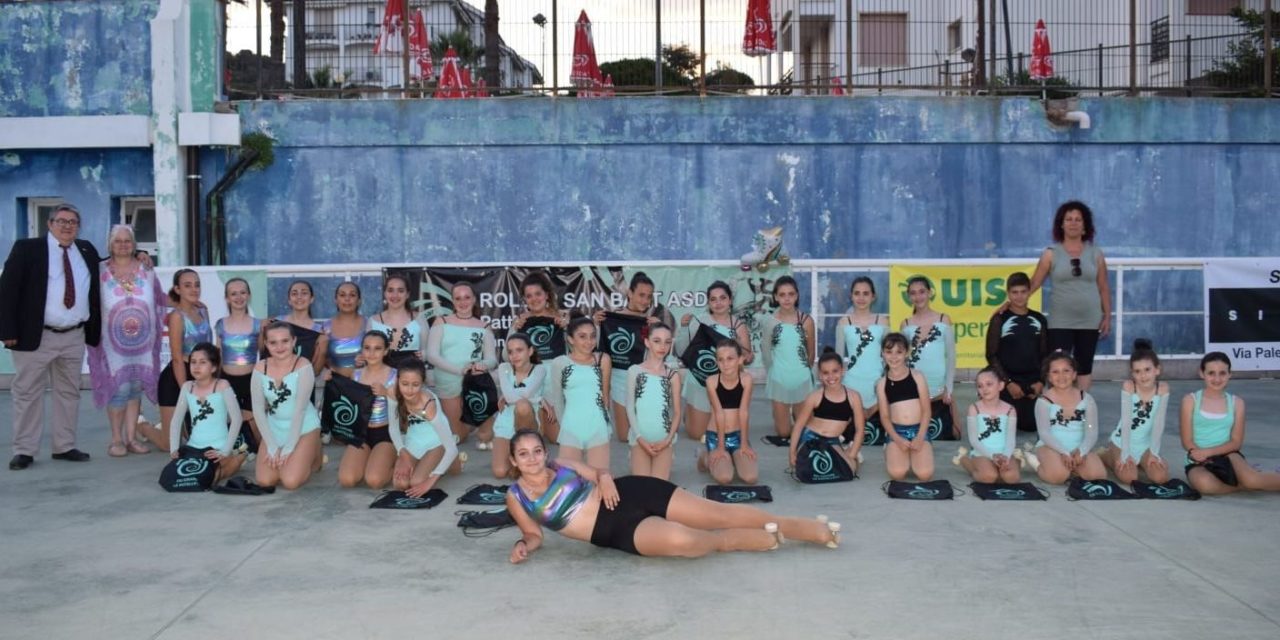 Spettacolare esibizione dei giovani atleti del Roller a San Bartolomeo
