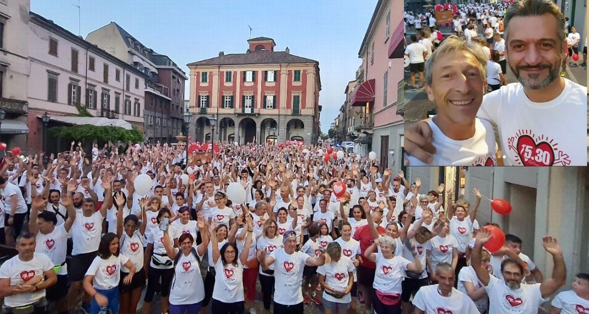Centinaia di Tortonesi fra cui il Sindaco Chiodi si sono svegliati all’alba per correre in città