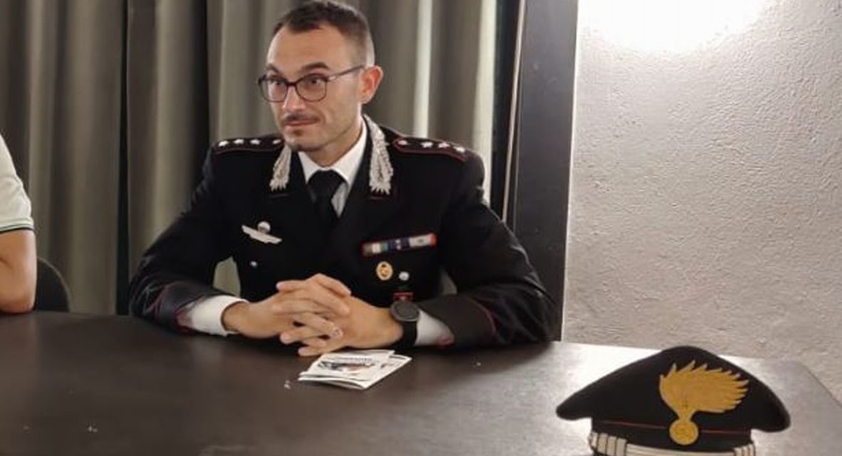Gli studenti del Marconi di Tortona hanno incontrato il capitano dei Carabinieri Domenico Lavigna