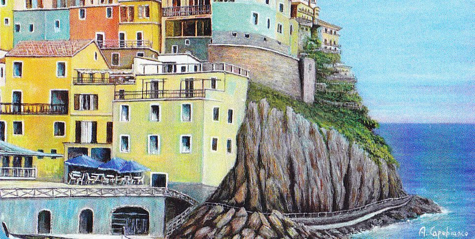 Prosegue a Diano Marinala mostra “Colori, borghi e natura” di Antonio Capobianco