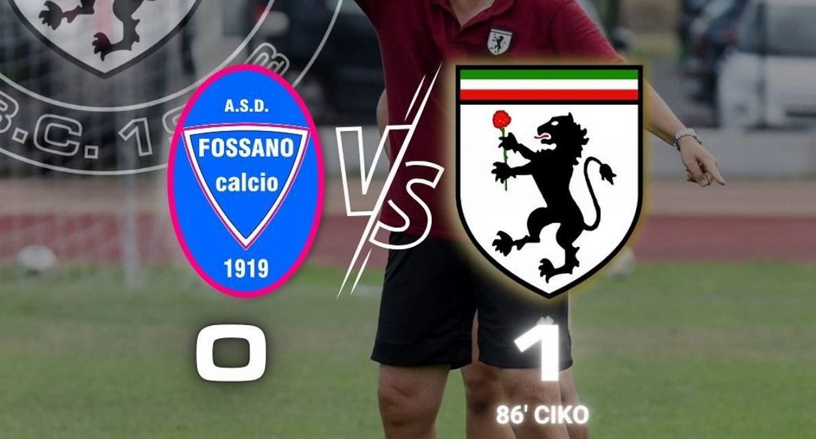 Coppa Italia Primo Turno: Fossano – Derthona 0-1